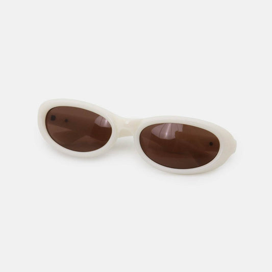 Polycarbonate Frame Cat Eye Sunglasses - Hovatok