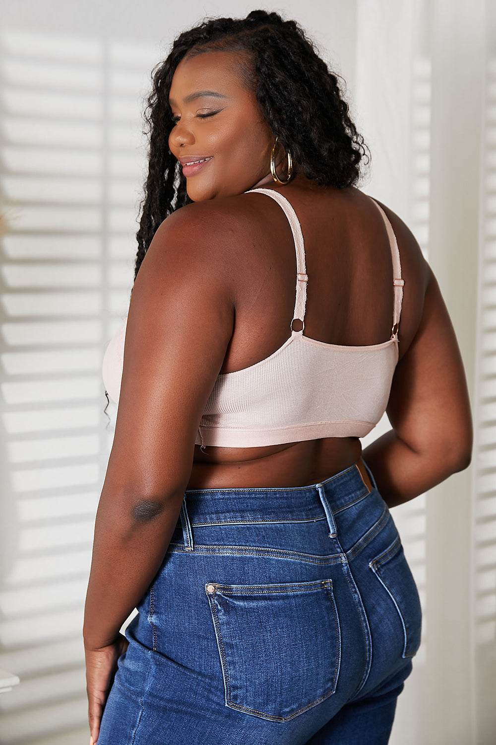 JadyK Aribian Lace Trim Bralette - Hovatok