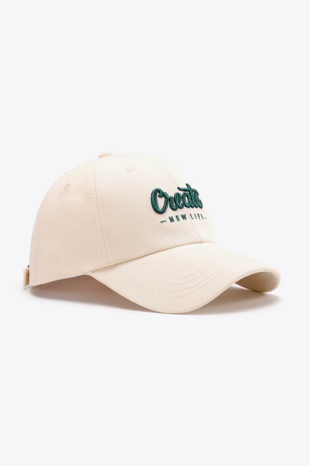 CREATE NEW LIFE Adjustable Cotton Baseball Cap - Hovatok