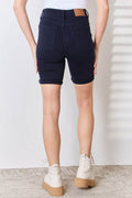 Judy Blue Full Size High Waist Tummy Control Bermuda Shorts - Hovatok