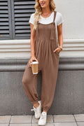 Lovelet Knotted Strap Overalls with Pockets - Hovatok