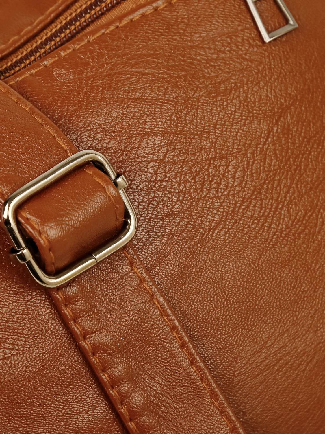 PU Leather Adjustable Strap Shoulder Bag - Hovatok