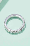 Adored 2.3 Carat Moissanite 925 Sterling Silver Eternity Ring - Hovatok