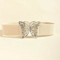 Butterfly Alloy Buckle Elastic Belt - Hovatok