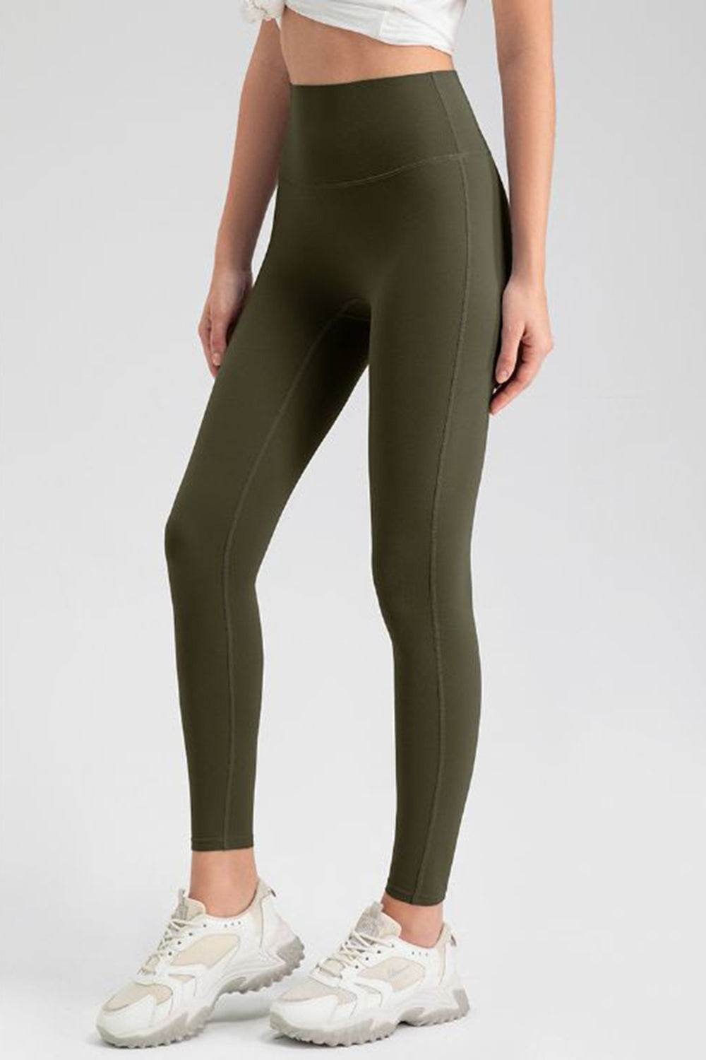 High Waist Skinny Active Pants - Hovatok