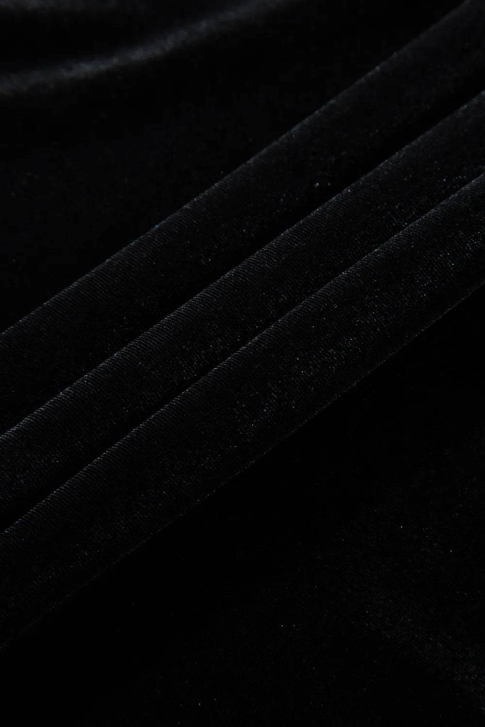 Plus Size Smocked Square Neck Long Sleeve Dress - Hovatok