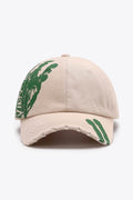 VIBRA Graphic Distressed Adjustable Baseball Cap - Hovatok