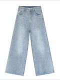 Wide Leg Jeans with Pockets - Hovatok