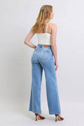 Judy Blue Full Size Wide Leg Jeans with Pockets - Hovatok