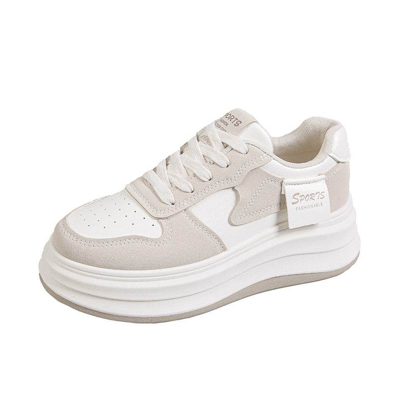 Contrast Platform Sneakers - Hovatok