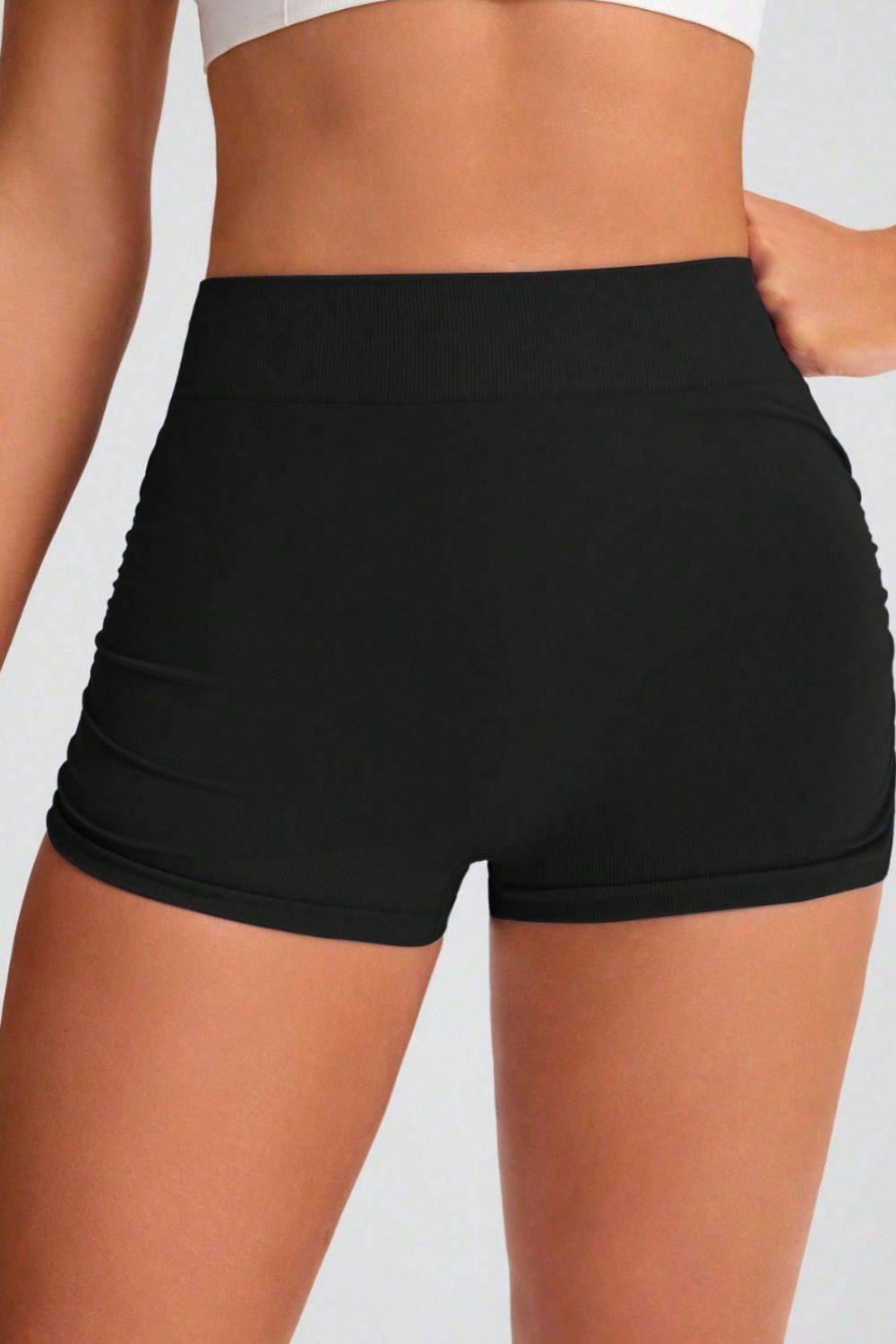Elastic Waist Active Shorts - Hovatok