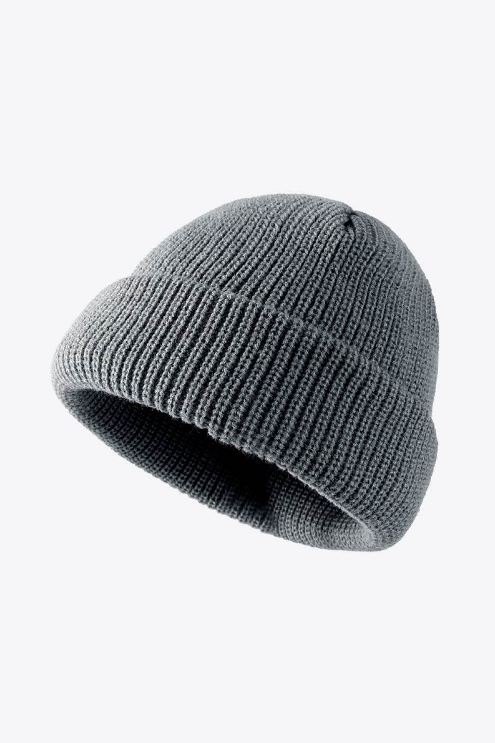Calling For Winter Rib-Knit Beanie - Hovatok