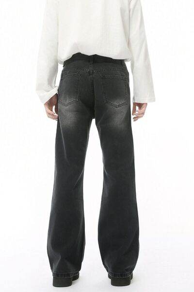 Mid Rise Jeans with Pockets - Hovatok