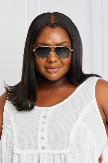 TAC Polarization Lens Aviator Sunglasses - Hovatok