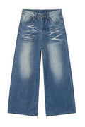 Wide Leg Jeans with Pockets - Hovatok