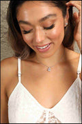 Adored Moissanite 925 Sterling Silver Necklace - Hovatok