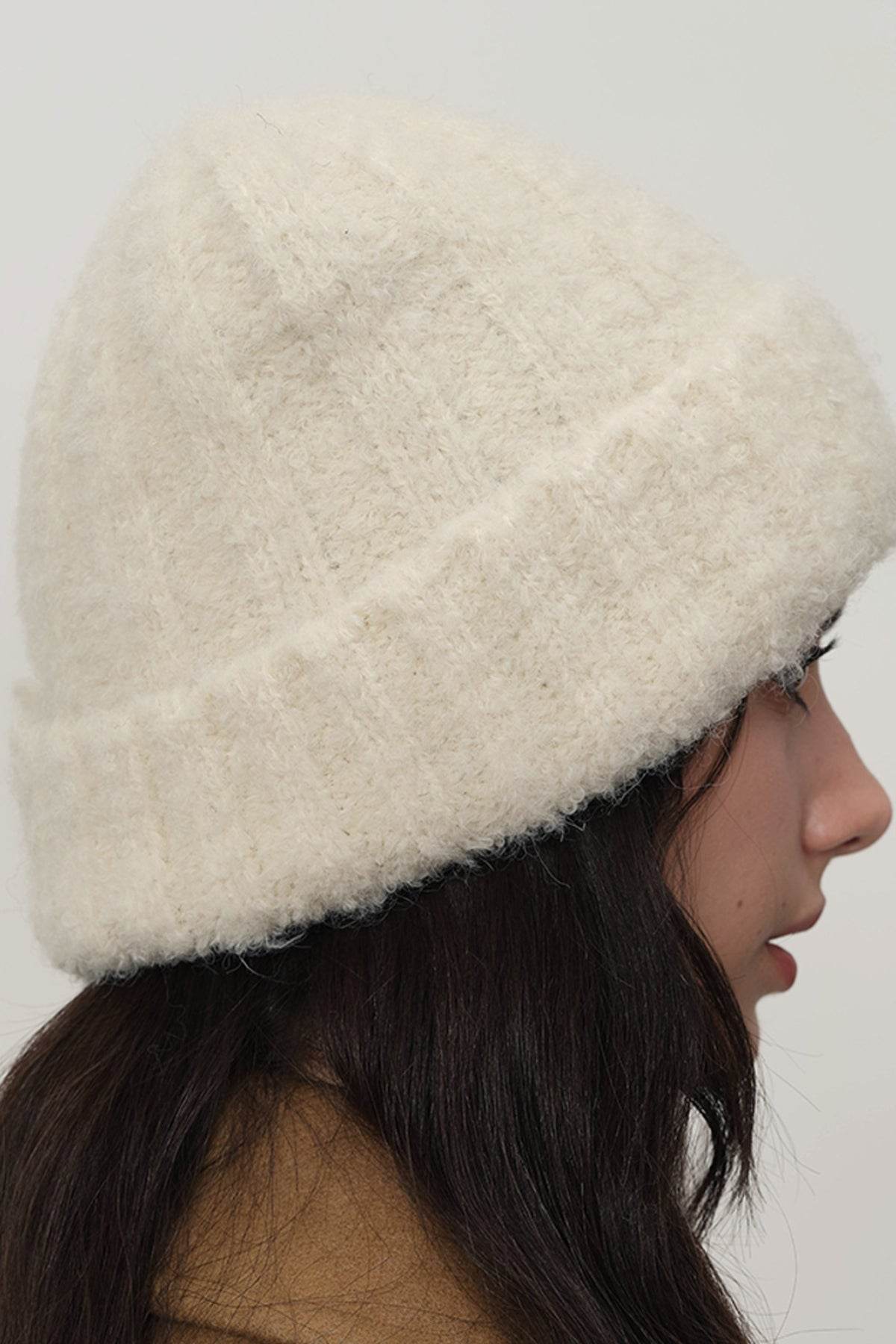 Solid Color Thermal Knit Hat - Hovatok