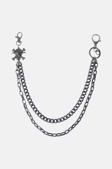 Treasure Point Shape Double Layer Alloy Belt - Hovatok