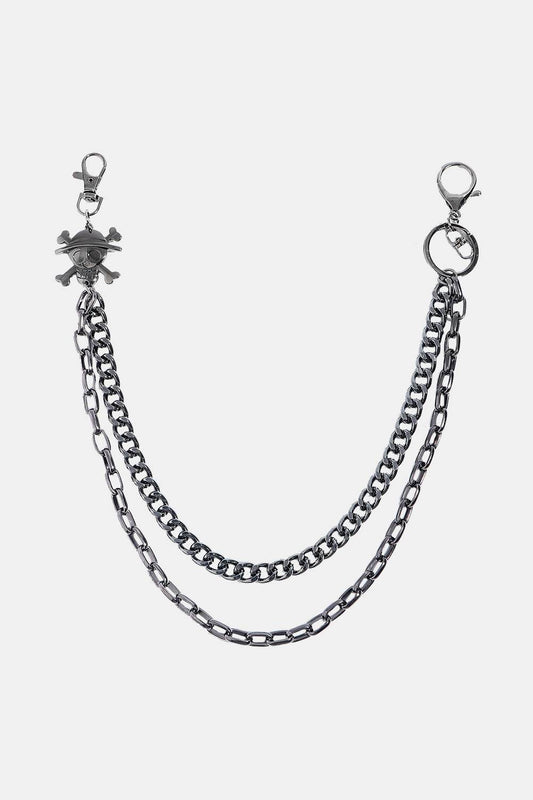 Treasure Point Shape Double Layer Alloy Belt - Hovatok