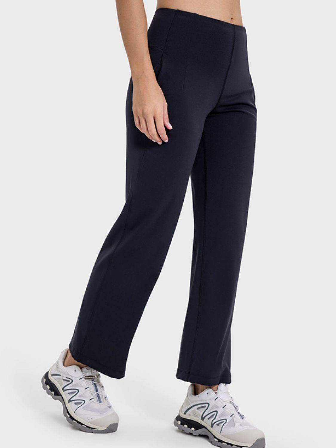 Millennia Pocketed High Waist Active Pants - Hovatok