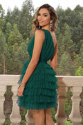 One-Shoulder Sleeveless Dress - Hovatok