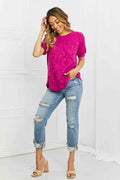 BOMBOM Carnival Vibes Animal Textured Top - Hovatok