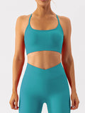 Spaghetti Strap Active Bra - Hovatok