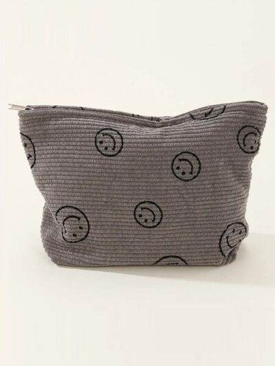 Zenana Corduroy Smile Clutch Bag - Hovatok