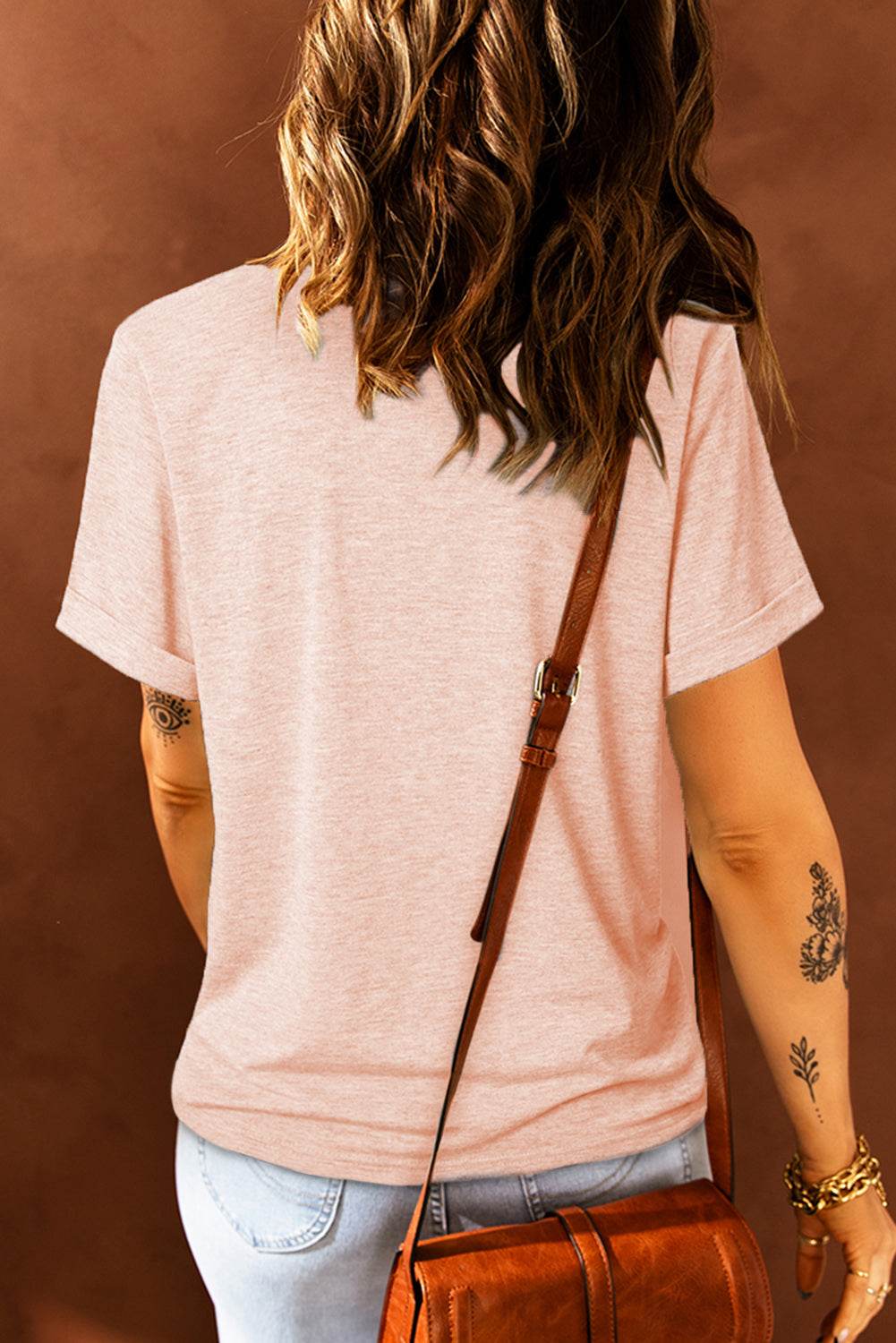 Rabbit Graphic Round Neck T-Shirt - Hovatok