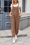 Lovelet Knotted Strap Overalls with Pockets - Hovatok