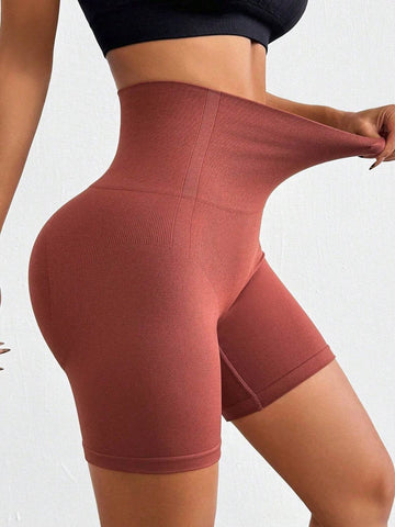 Seamless High Waist Active Shorts - Hovatok