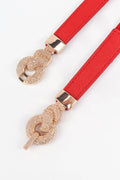 Zinc Alloy Buckle PU Leather Belt - Hovatok