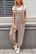 Lovelet Knotted Strap Overalls with Pockets - Hovatok