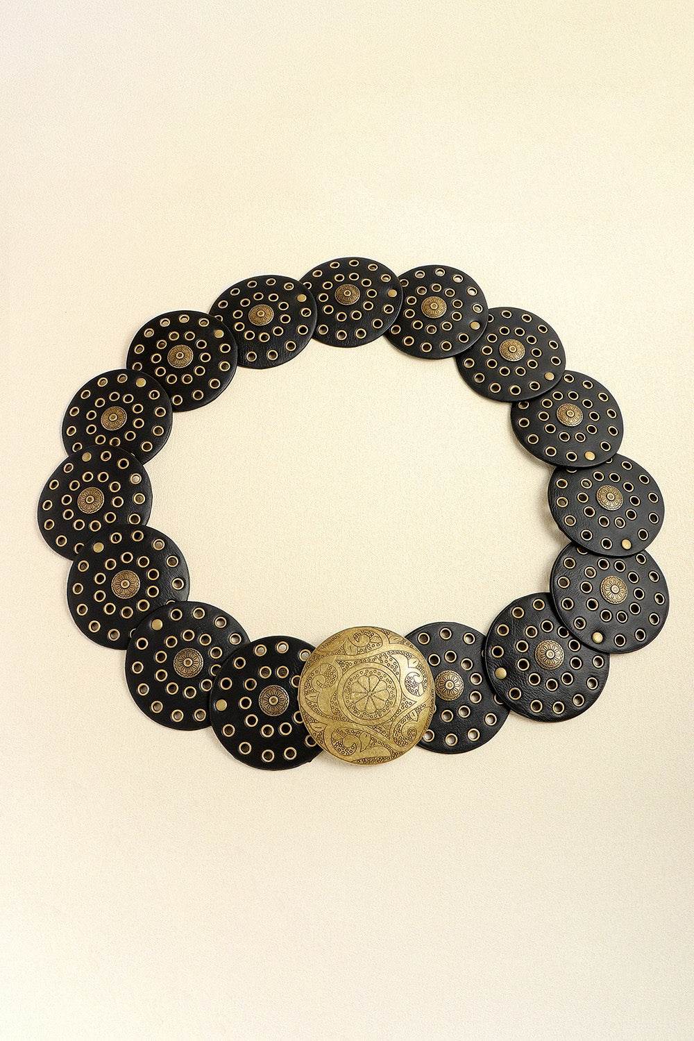 Vintage PU Leather Wide Belt - Hovatok