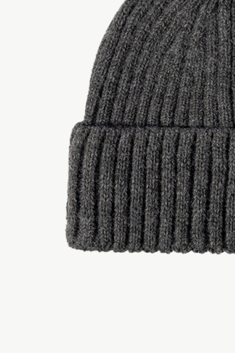 Rib-Knit Cuff Beanie - Hovatok