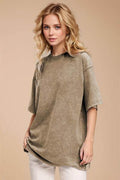 Basic Bae Round Neck Half Sleeve T-Shirt - Hovatok