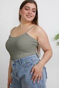 Basic Bae Full Size Round Neck Slim Cami - Hovatok