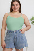 Basic Bae Full Size Round Neck Slim Cami - Hovatok