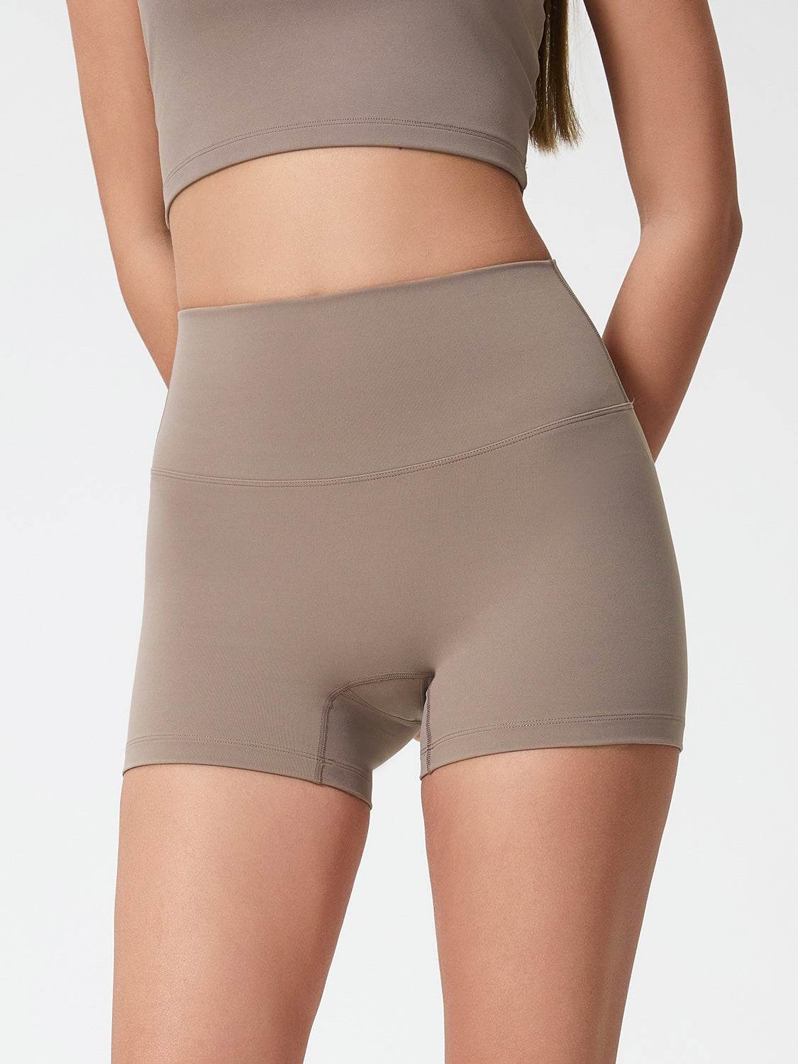 Millennia High Waist Active Shorts - Hovatok