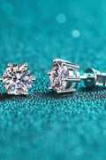 Adored Moissanite Stud Earrings - Hovatok