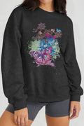Simply Love Simply Love Full Size Butterfly Graphic Sweatshirt - Hovatok
