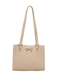 Bow PU Leather Shoulder Bag - Hovatok