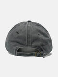 Embroidered Heart Washed Cotton Baseball Cap - Hovatok