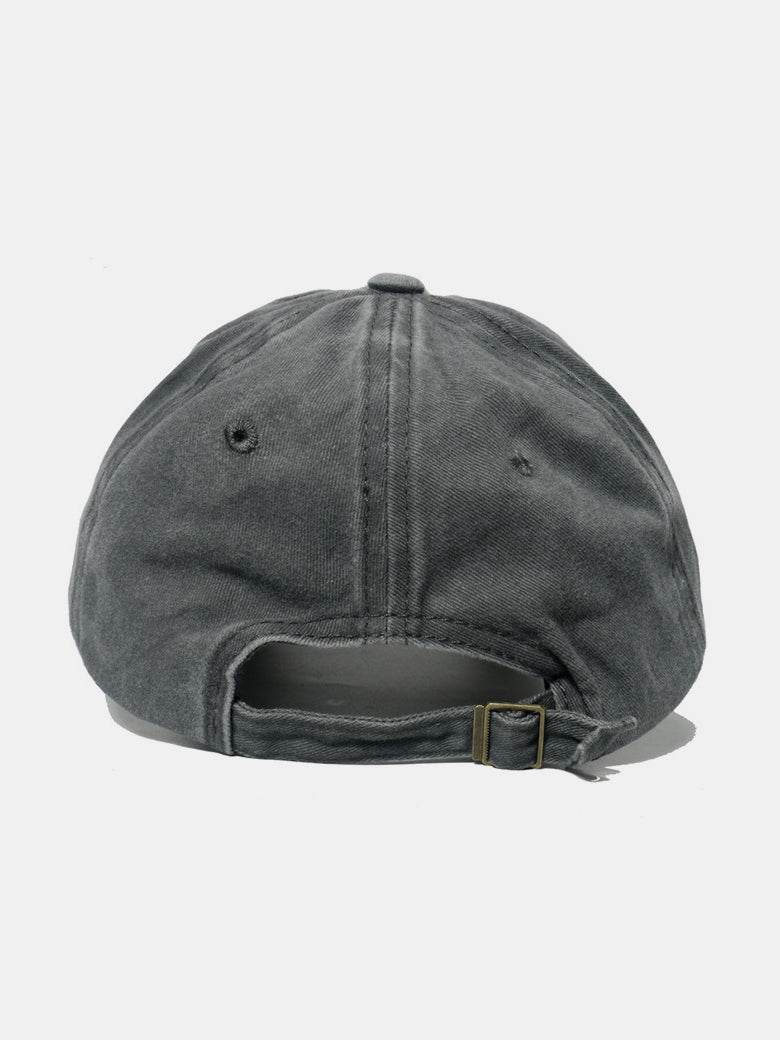 Embroidered Heart Washed Cotton Baseball Cap - Hovatok