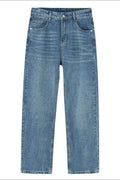 Straight Leg Jeans with Pockets - Hovatok