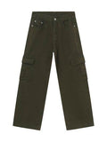 Wide Leg Cargo Jeans - Hovatok