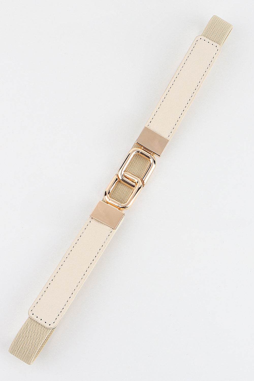 Geometric Double Buckle Elastic Belt - Hovatok