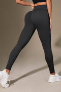 Wide Waistband Sports Leggings - Hovatok
