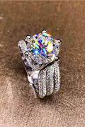 Adored 3 Carat Moissanite Three-Layer Ring - Hovatok