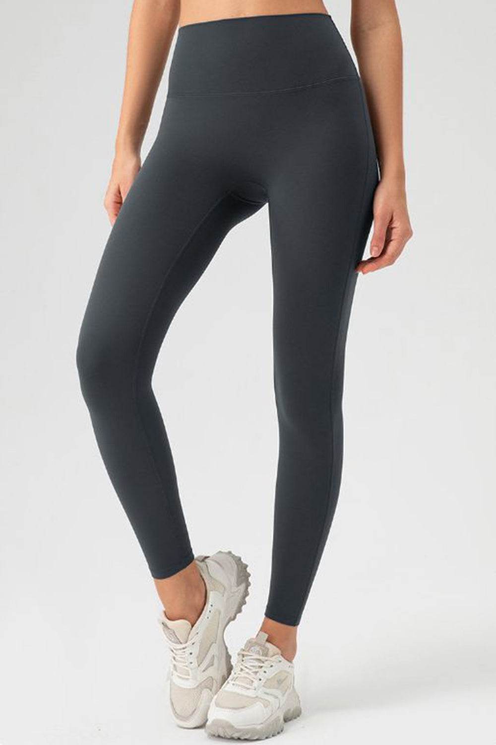 High Waist Skinny Active Pants - Hovatok